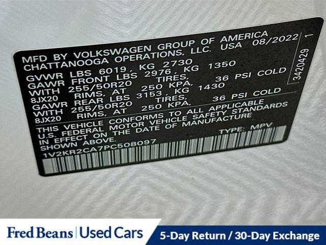 Used 2023 Volkswagen Atlas SE image 33