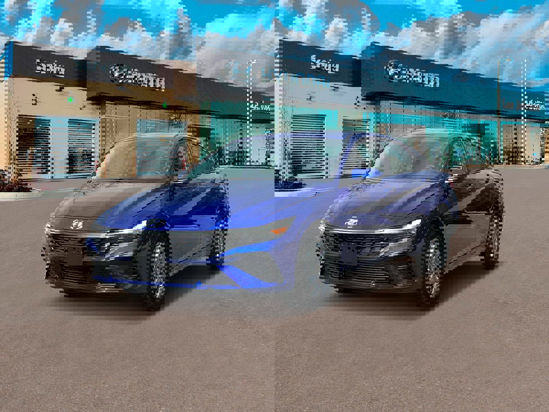 New 2025 Hyundai Elantra Blue
