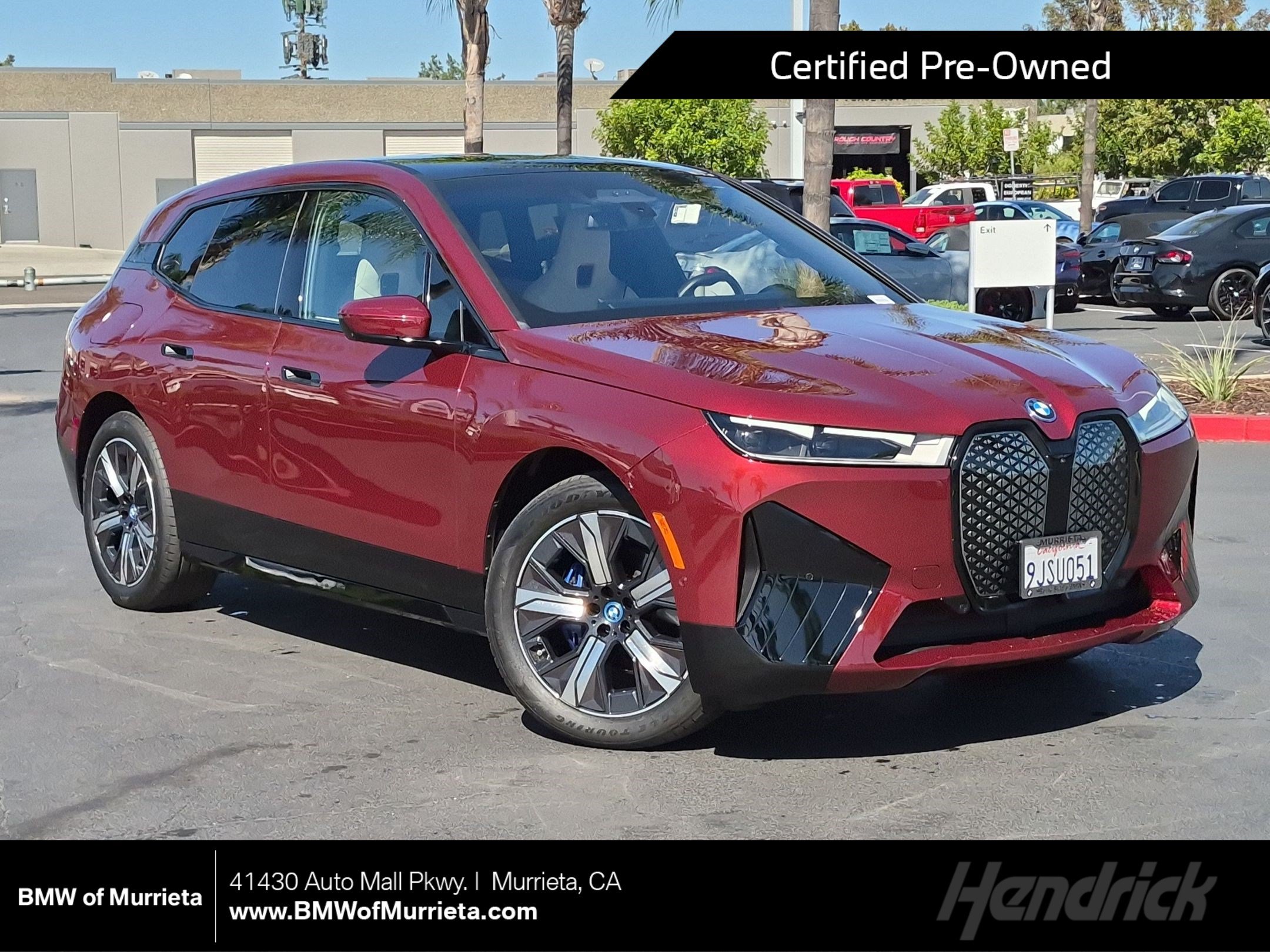 Certified 2024 BMW iX xDrive50 w/ Premium Package