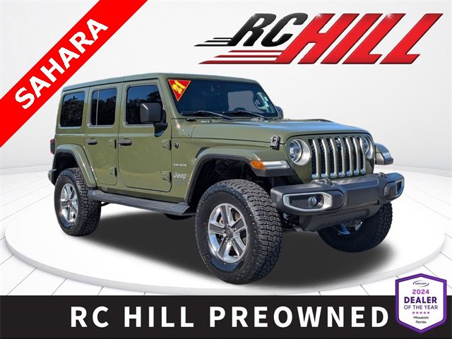 Used 2021 Jeep Wrangler Unlimited Sahara video 1