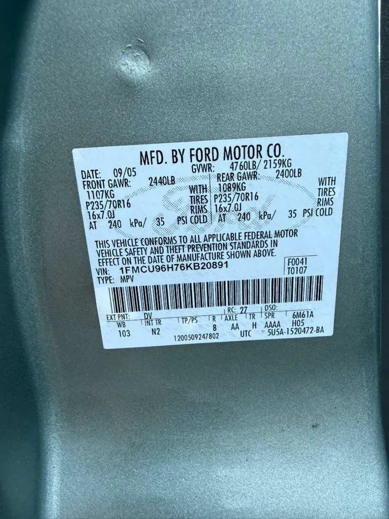Used 2006 Ford Escape 4WD Hybrid image 20