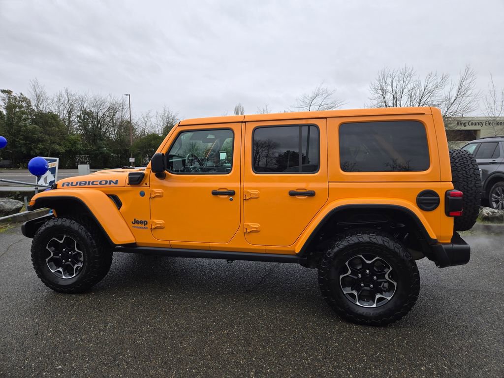 Used 2021 Jeep Wrangler Unlimited Rubicon 4xe w/ Cold Weather Group image 8