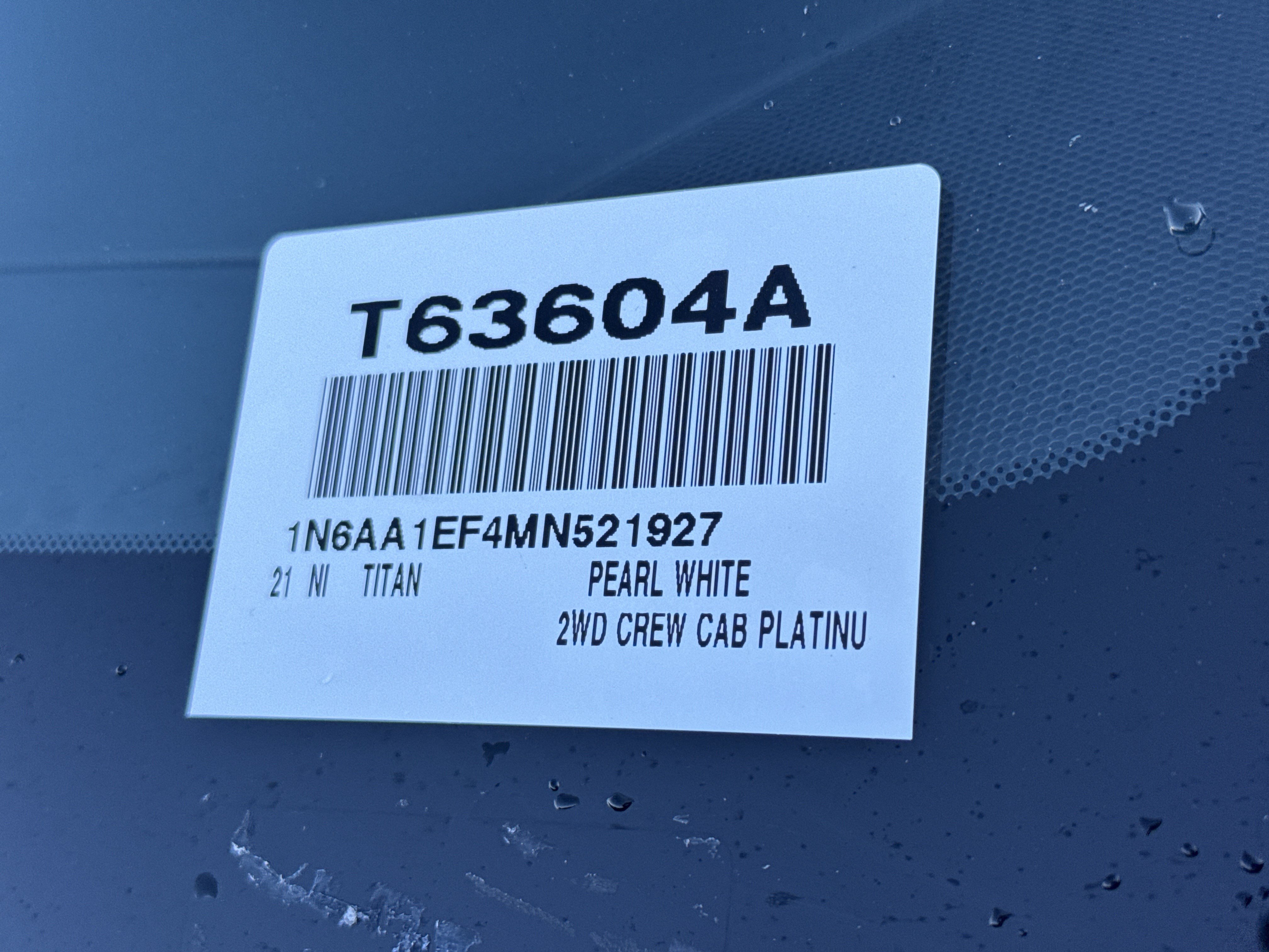 Used 2021 Nissan Titan Platinum Reserve w/ Moonroof Package RWD image 38