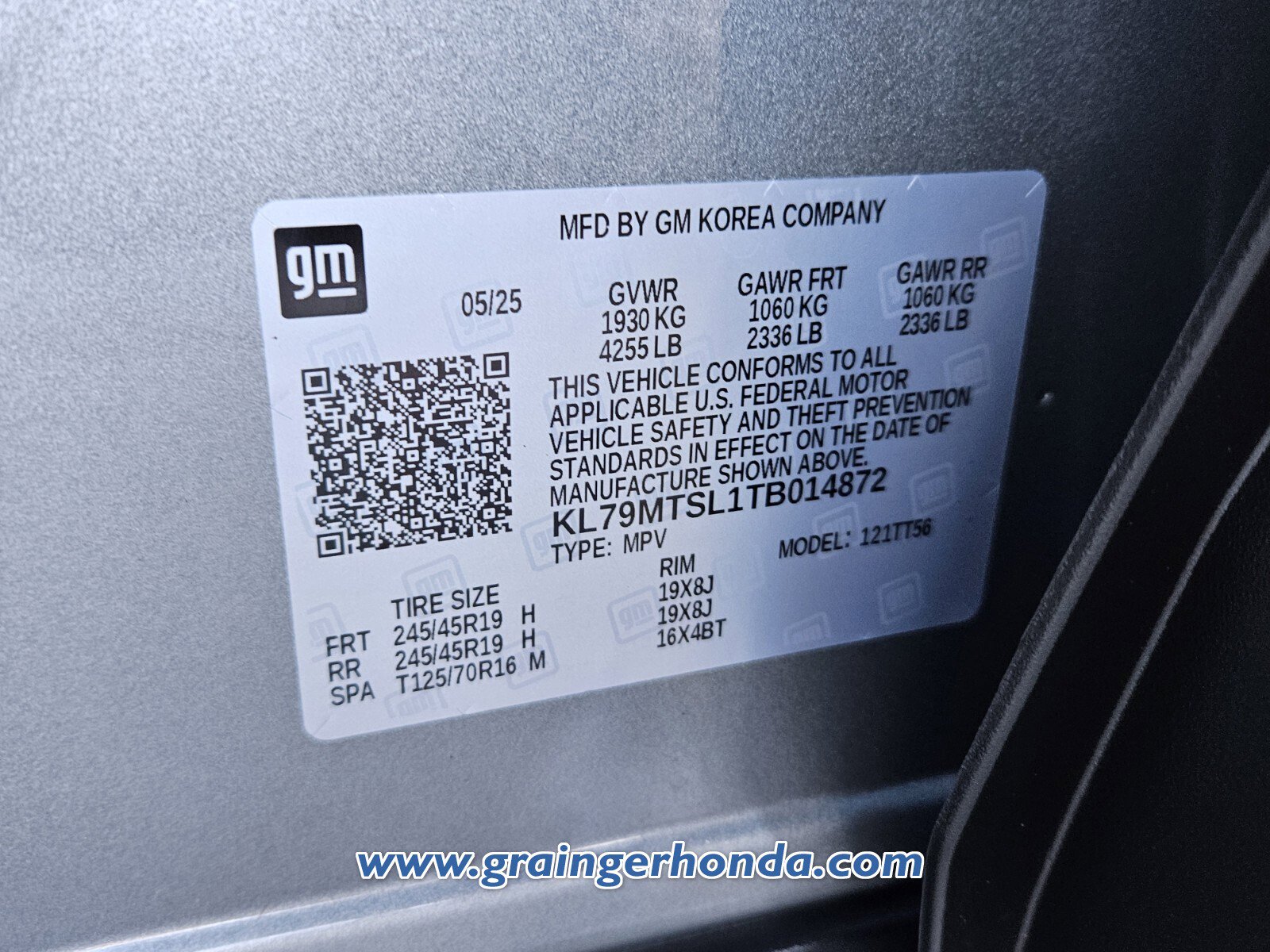 Used 2026 Chevrolet TrailBlazer RS image 14