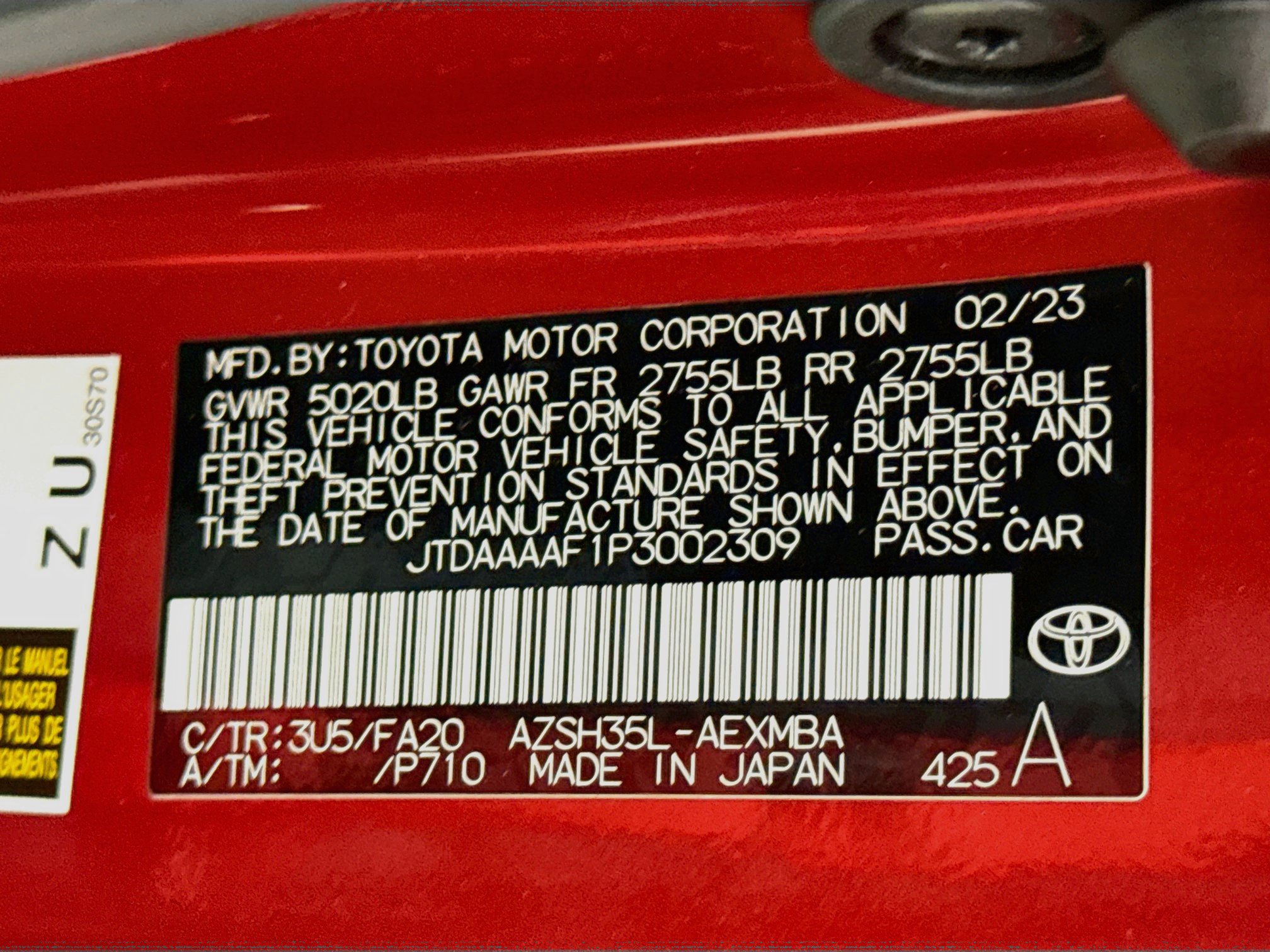 Certified 2023 Toyota Crown AWD/4WD image 30