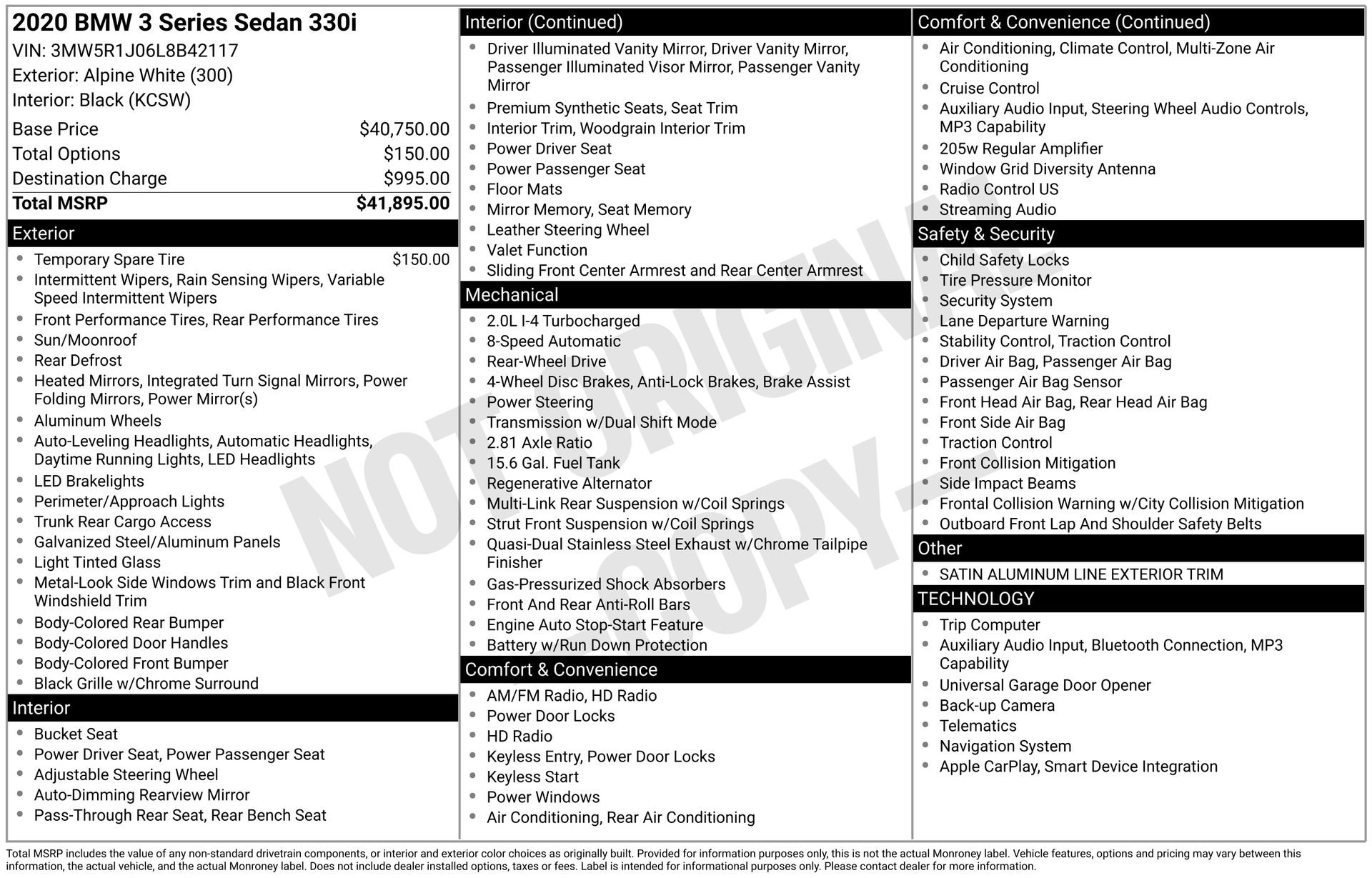 Used 2020 BMW 330i Sedan image 22