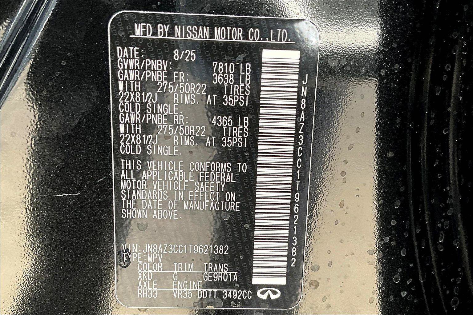 New 2026 INFINITI QX80 Autograph image 18