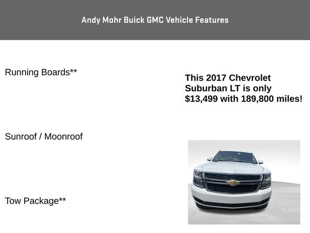 Used 2017 Chevrolet Suburban LT AWD/4WD image 11