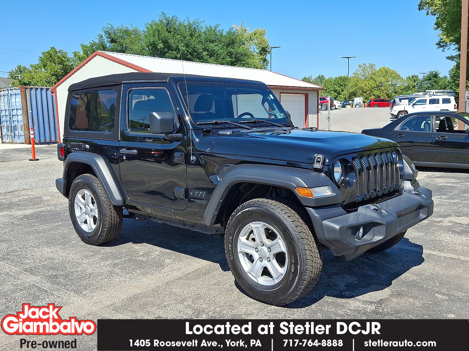 Used 2021 Jeep Wrangler Sport image 1