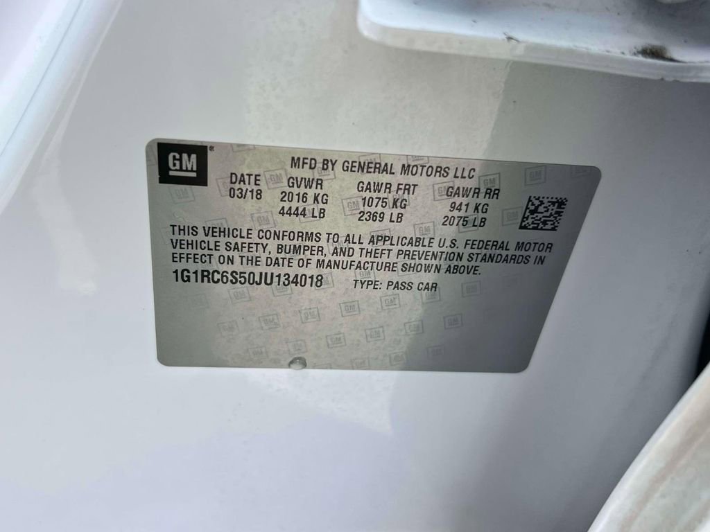 Used 2018 Chevrolet Volt LT w/ Comfort Package FWD image 21