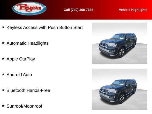 Used 2023 Toyota 4Runner Limited AWD/4WD image 13