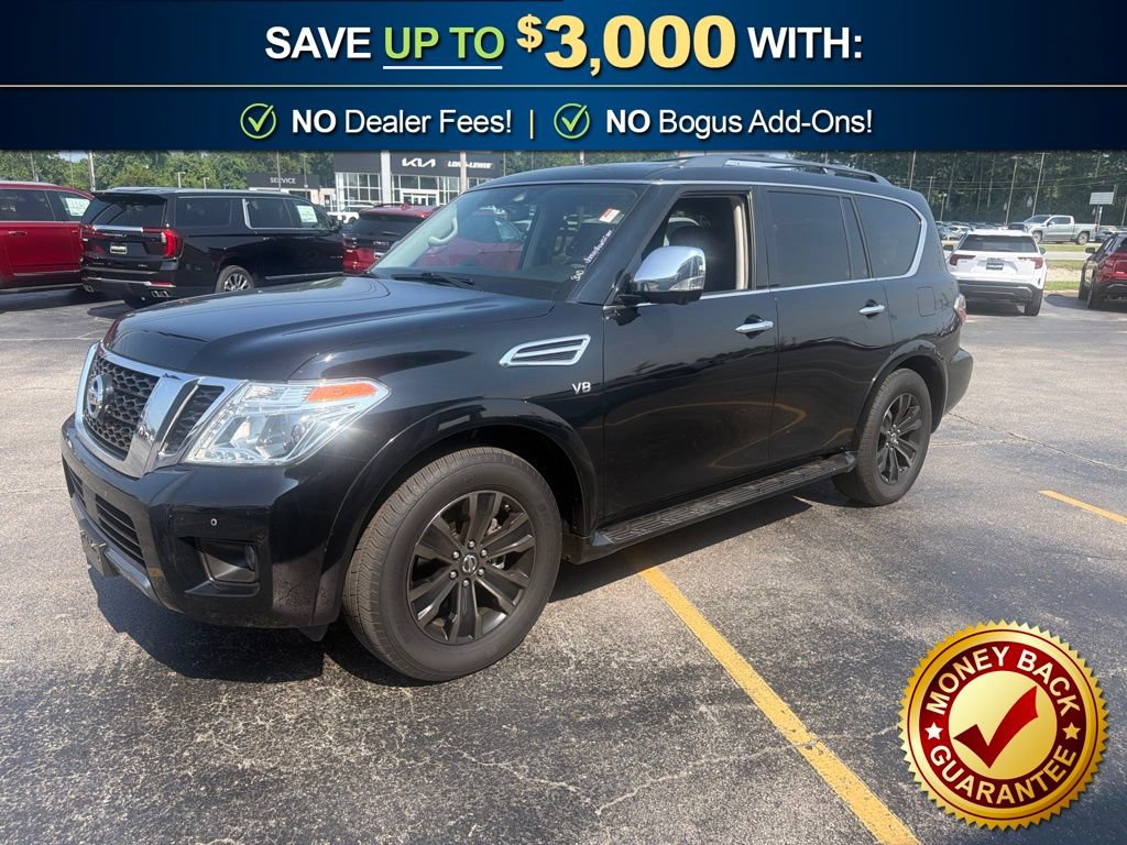 Used 2020 Nissan Armada Platinum w/ Captain's Chairs Package