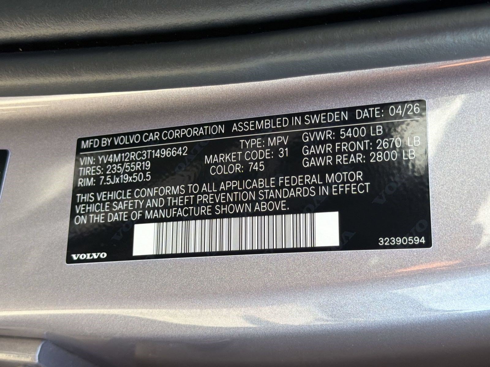 New 2026 Volvo XC60 B5 Plus w/ Climate Package AWD/4WD image 25