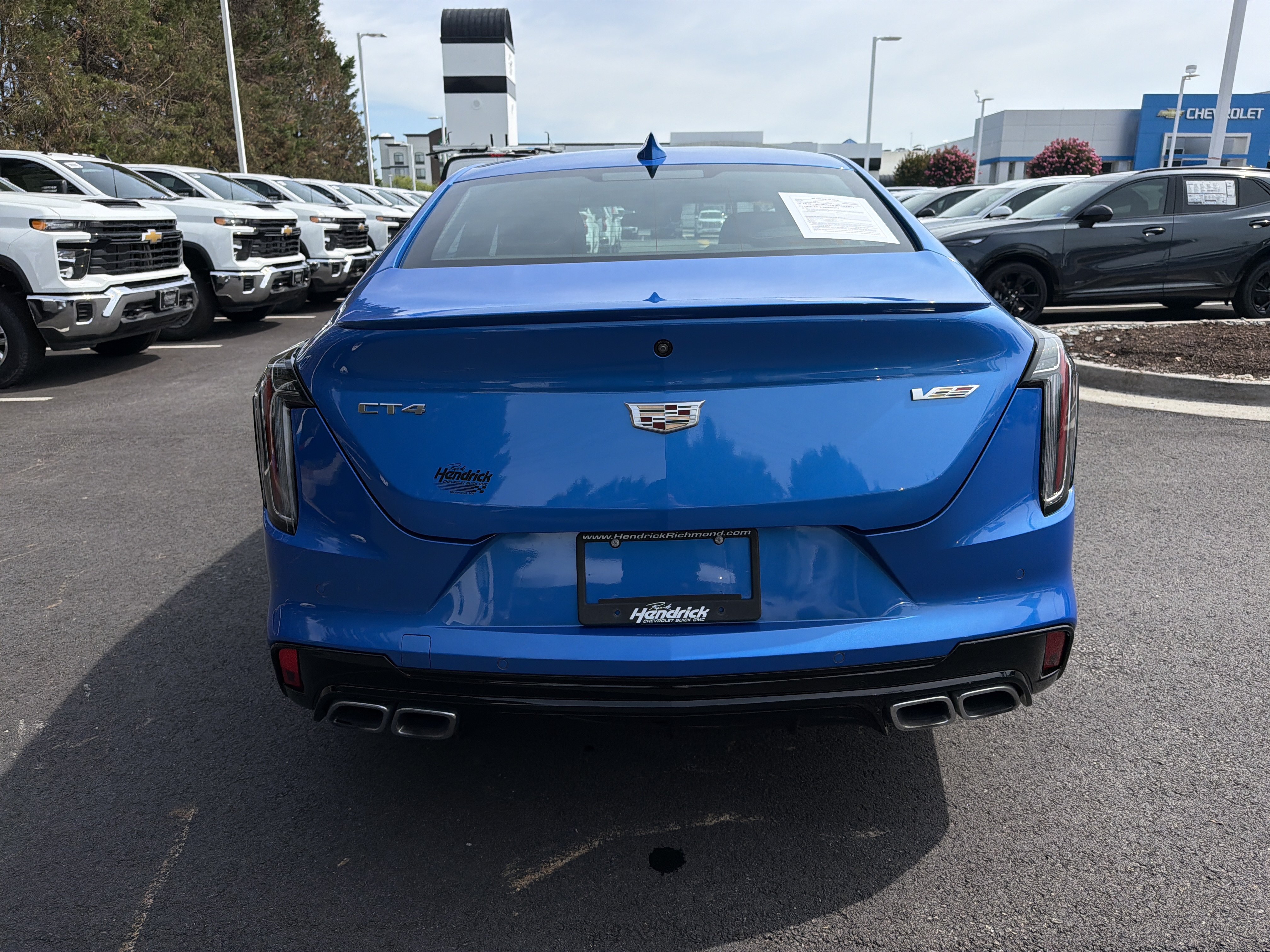 Used 2025 Cadillac CT4 V w/ Technology Package RWD image 9