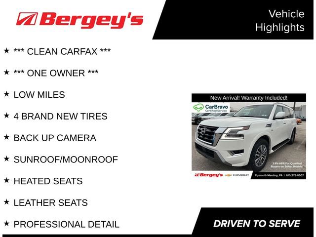 Used 2022 Nissan Armada SL w/ Captain's Chairs Package image 4