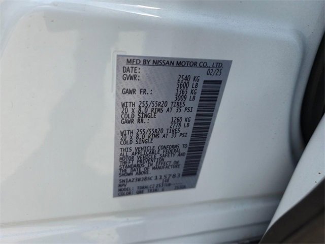 Certified 2025 Nissan Murano SV image 21