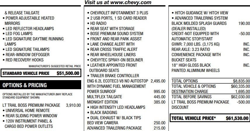 Used 2021 Chevrolet Silverado 1500 LT Trail Boss w/ LT Trail Boss Premium Package image 2