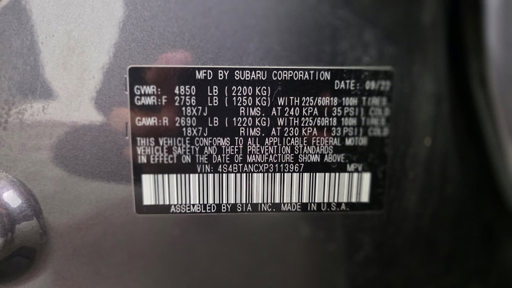 Used 2023 Subaru Outback Limited image 27