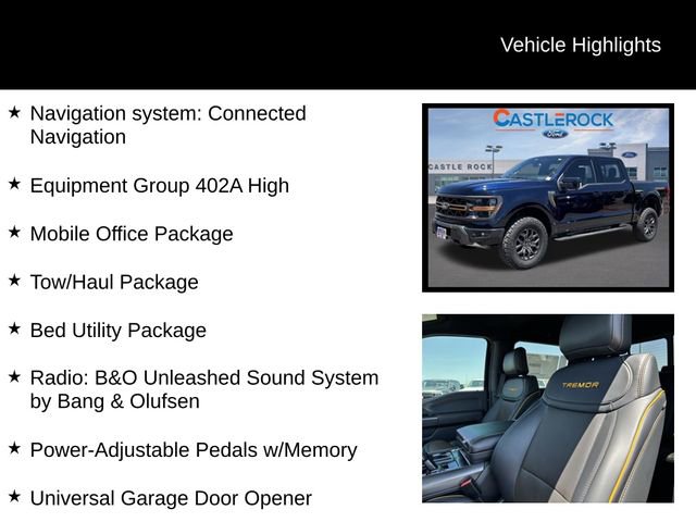 New 2025 Ford F150 Tremor w/ Equipment Group 402A High image 7