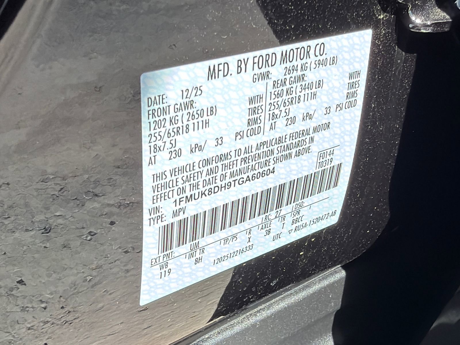 New 2026 Ford Explorer Active image 32