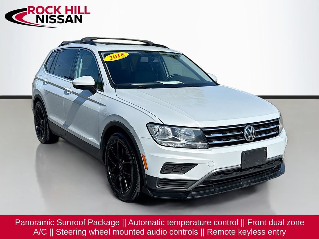 Used 2018 Volkswagen Tiguan SE w/ Panoramic Sunroof Package