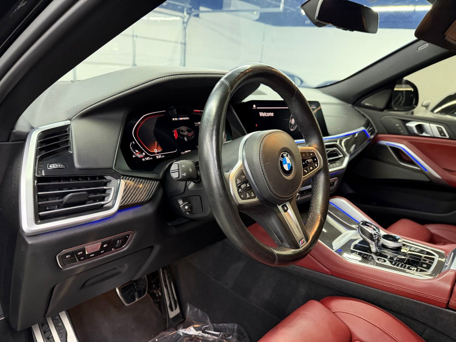 Used 2021 BMW X6 M50i w/ Executive Package AWD/4WD image 17