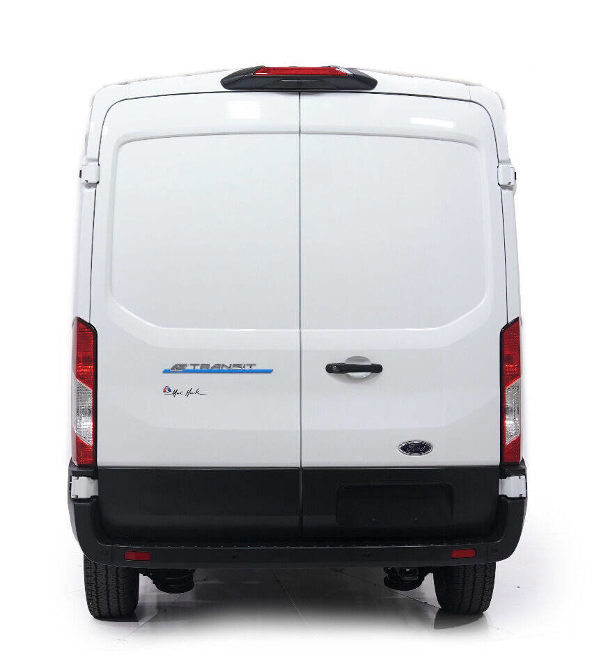 Used 2022 Ford E-Transit Medium Roof w/ Load Area Protection Package RWD image 8