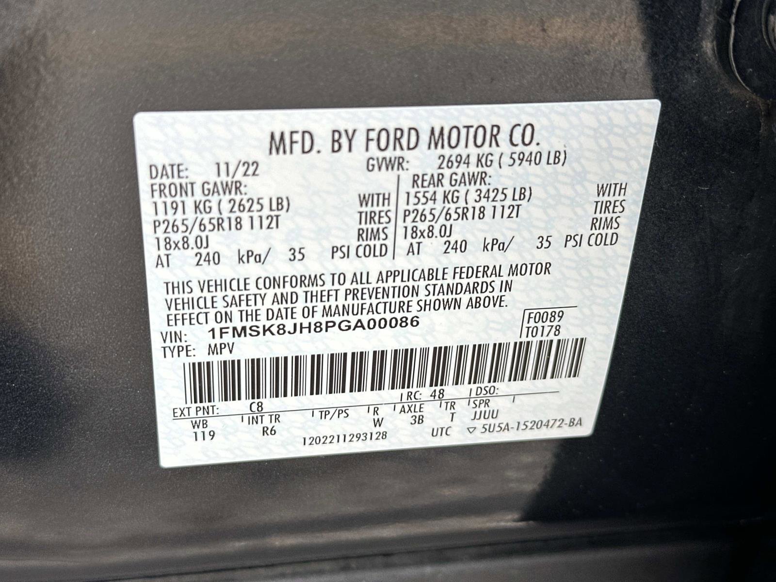 Used 2023 Ford Explorer Timberline w/ Timberline Technology Package AWD/4WD image 19