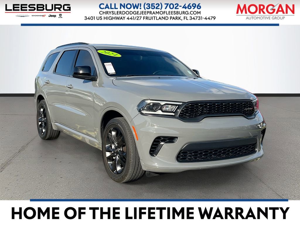 Certified 2024 Dodge Durango GT w/ Blacktop Package