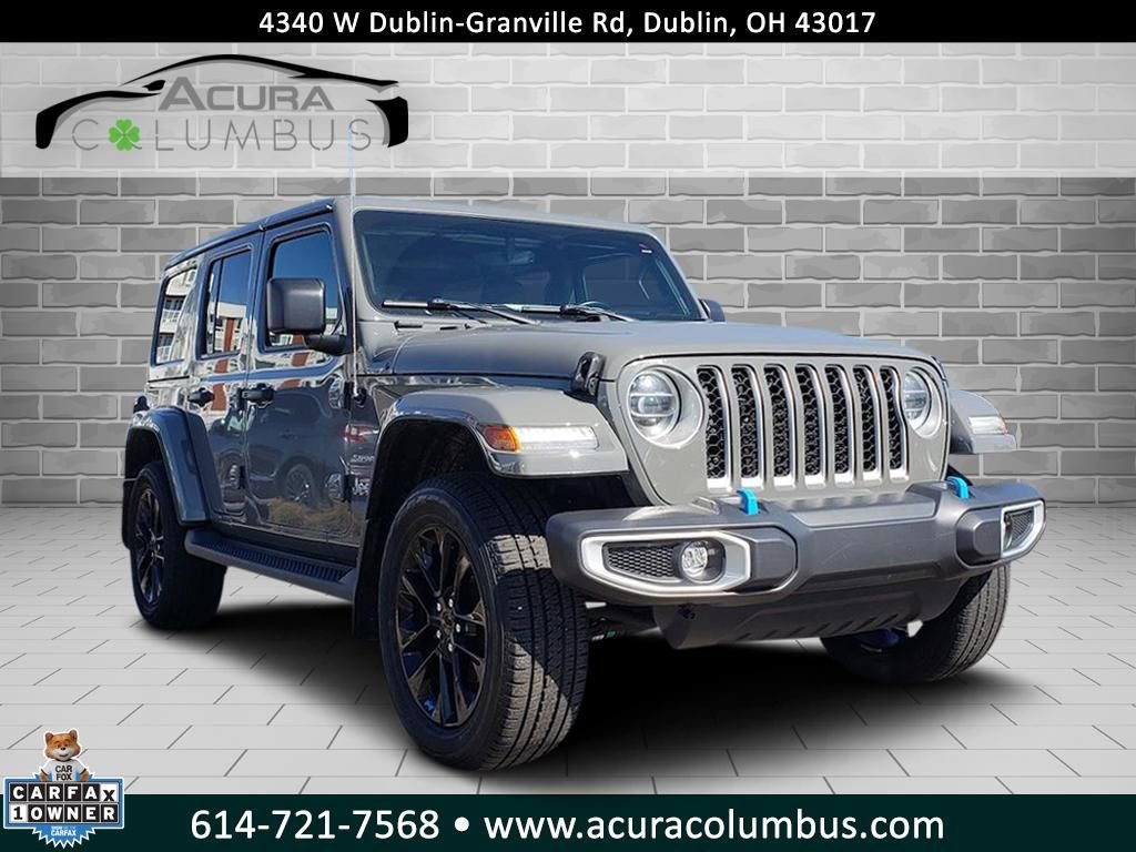 Used 2022 Jeep Wrangler Unlimited Sahara 4xe w/ Cold Weather Group