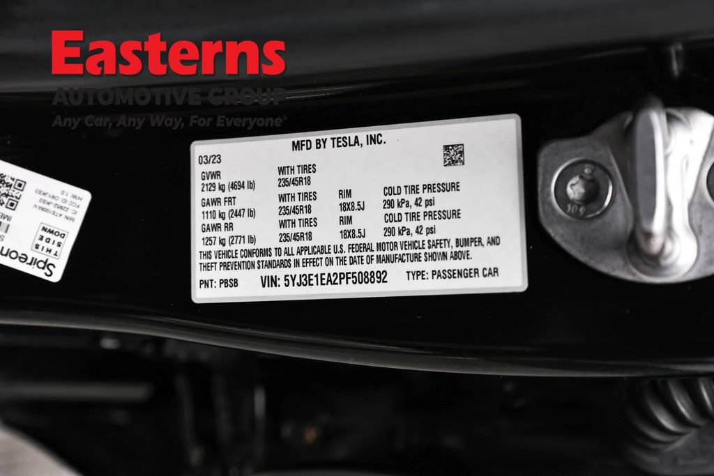 Used 2023 Tesla Model 3 Standard Range RWD image 29