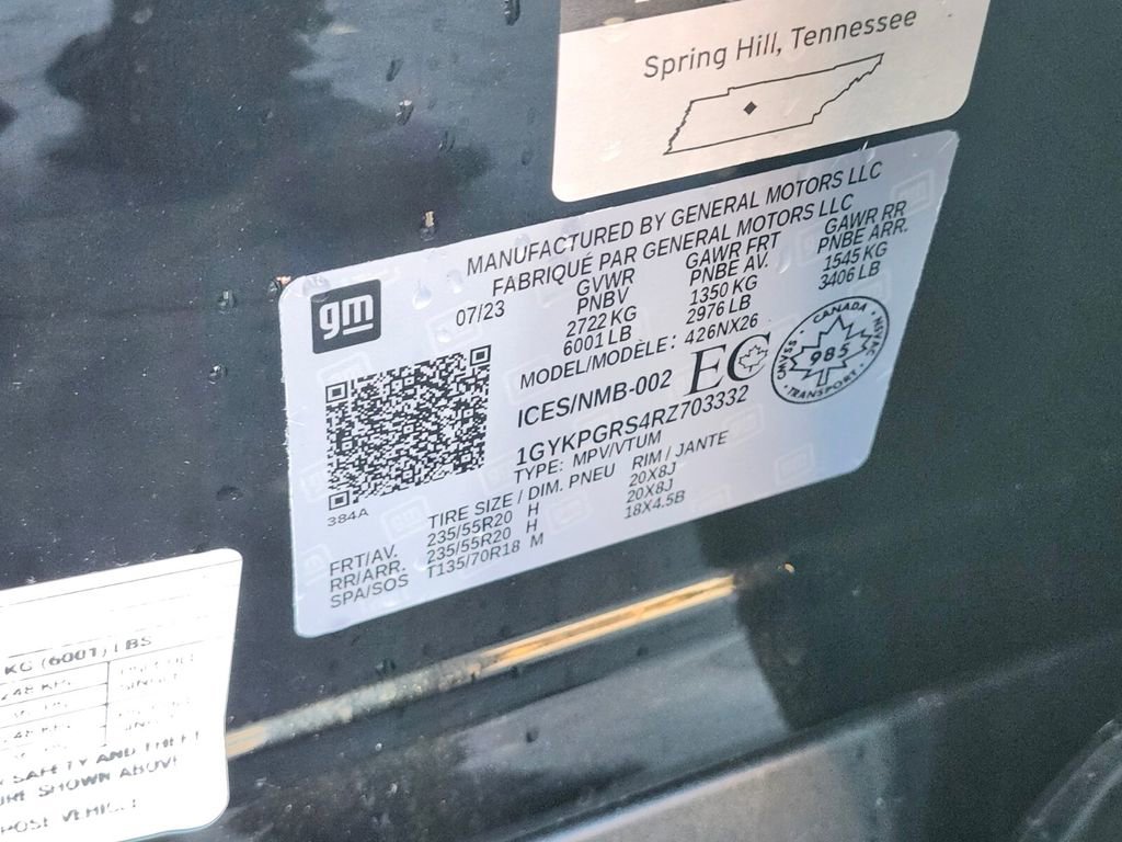 Certified 2024 Cadillac XT6 Sport w/ LPO, Floor Liner Package image 31