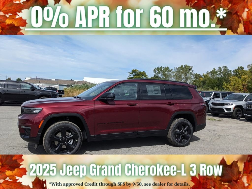 New 2025 Jeep Grand Cherokee L Limited w/ Black Appearance Package image 3