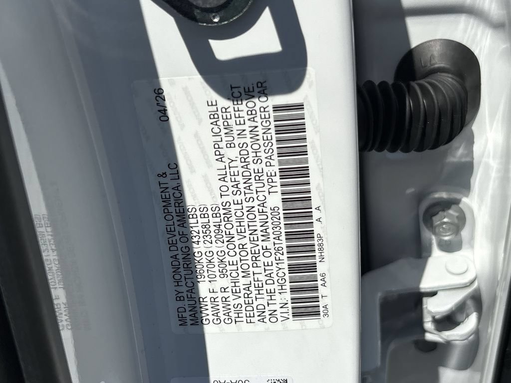 New 2026 Honda Accord LX image 26