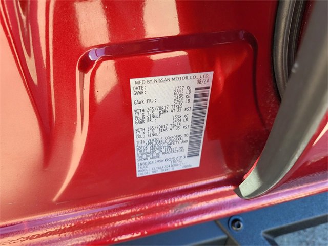 Used 2025 Nissan Frontier Pro-X w/ Pro Convenience Package image 28