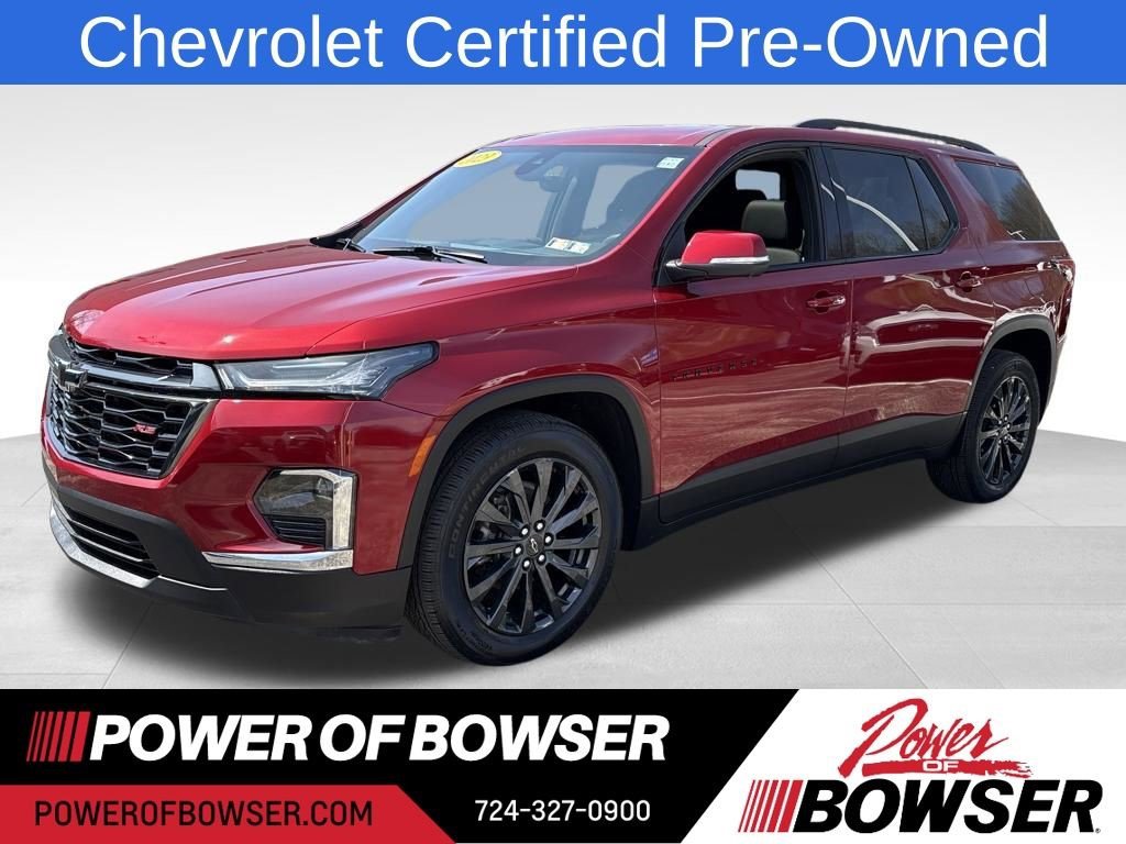 Certified 2023 Chevrolet Traverse RS w/ LPO, Floor Liner Package AWD/4WD image 1
