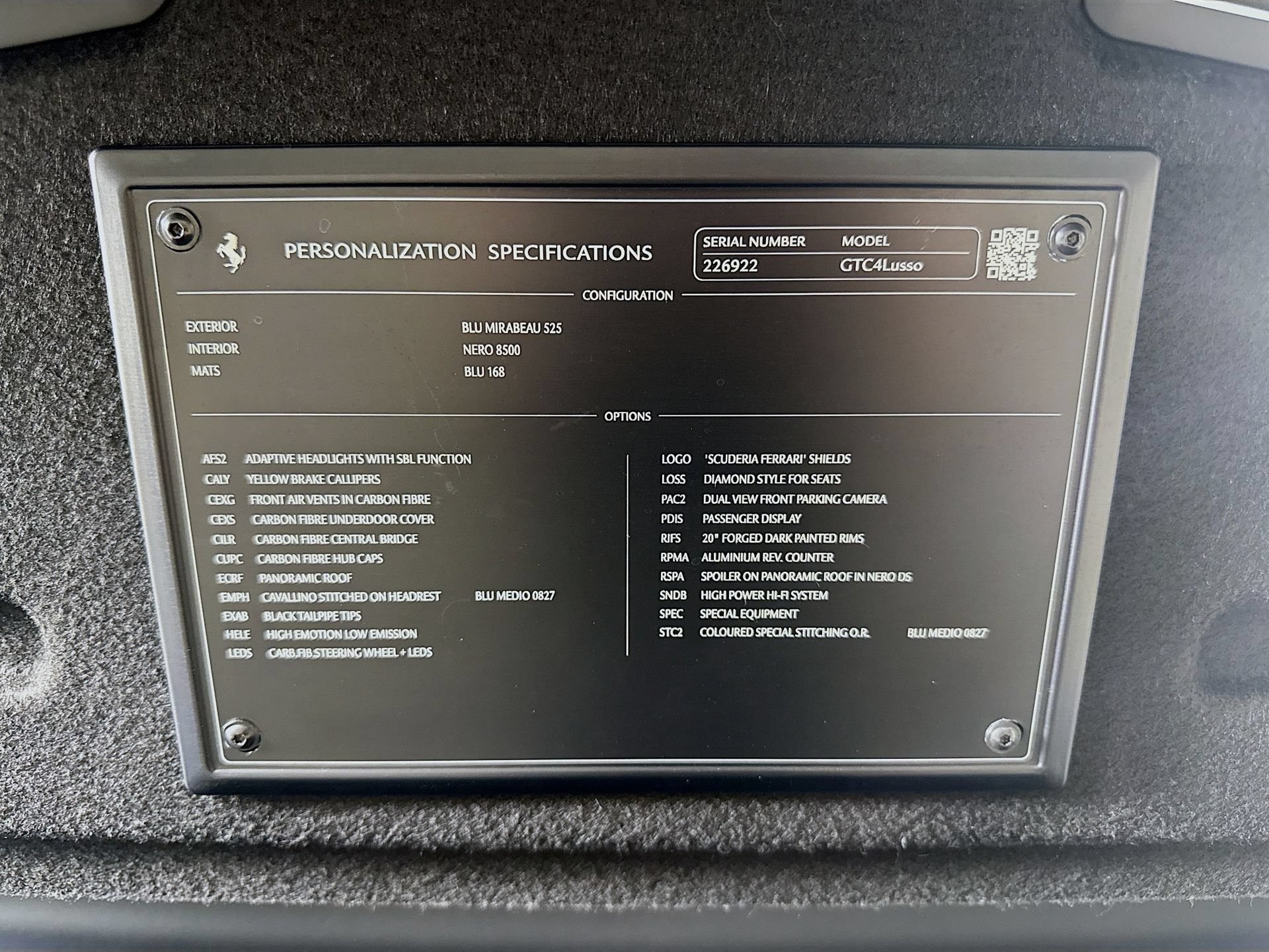 Certified 2017 Ferrari GTC4Lusso AWD/4WD image 27