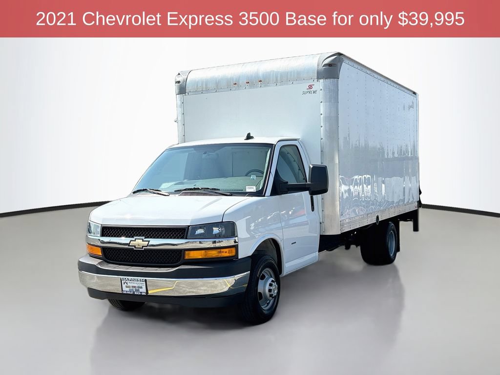 Used 2021 Chevrolet Express 3500 w/ Power Convenience Package RWD image 3