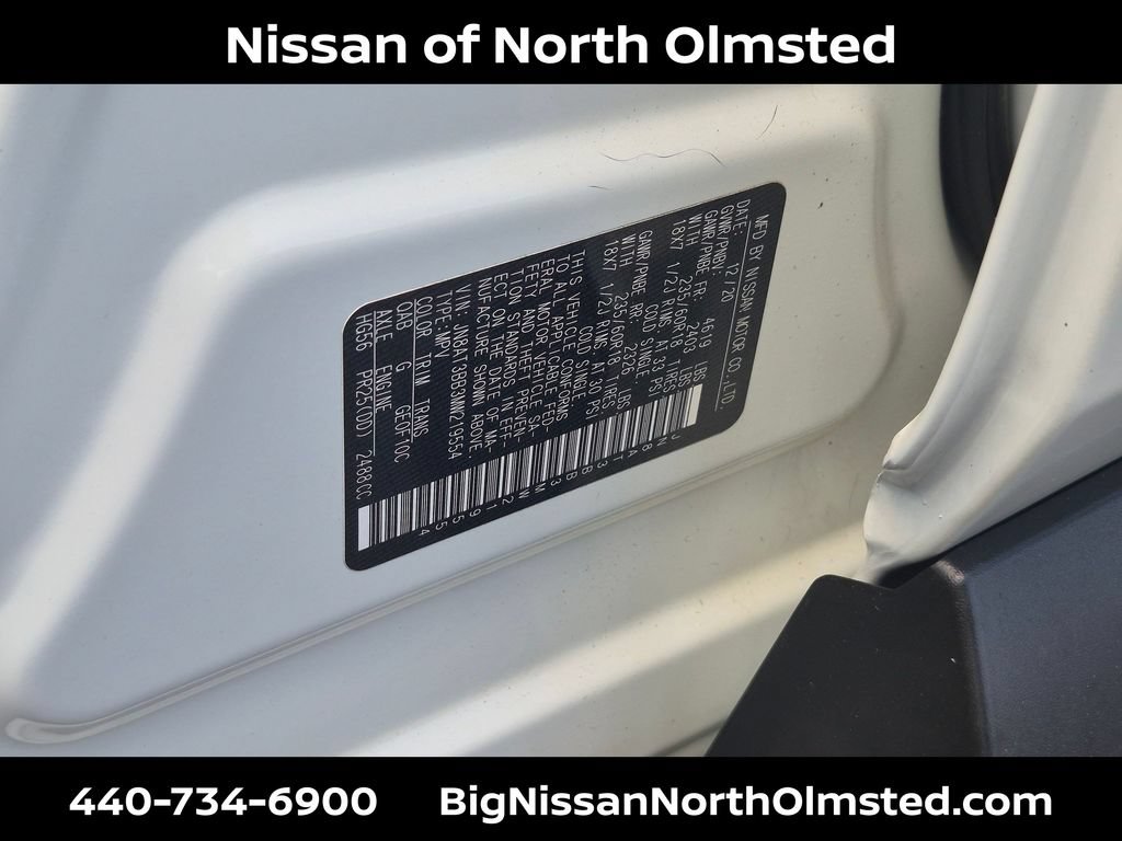 Certified 2021 Nissan Rogue SV AWD/4WD image 28