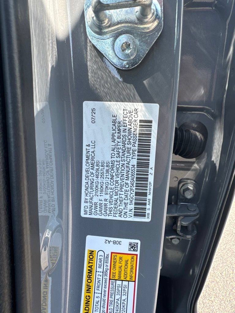 Certified 2025 Honda Accord Sport image 25