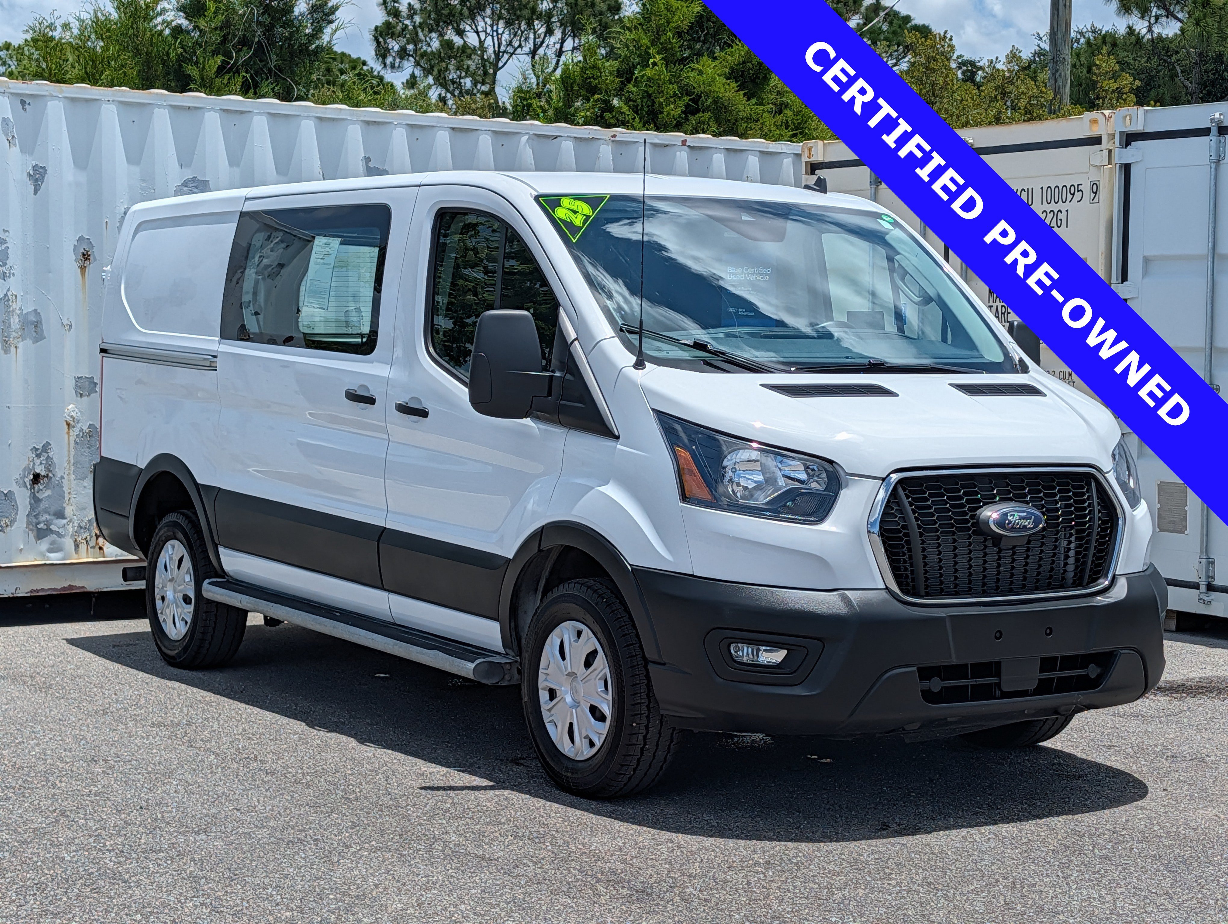 Certified 2025 Ford Transit 250 Low Roof w/ Exterior Upgrade Package RWD image 3