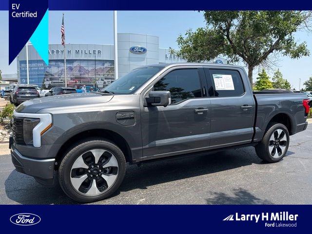 Certified 2023 Ford F150 Lightning Platinum AWD/4WD image 1
