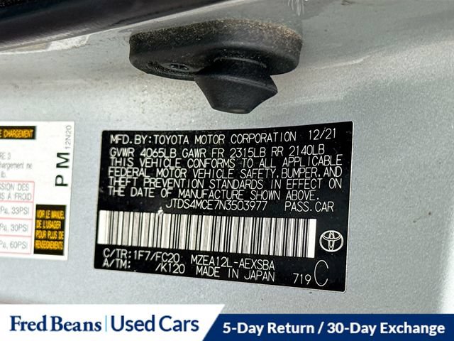 Used 2022 Toyota Corolla SE FWD image 36