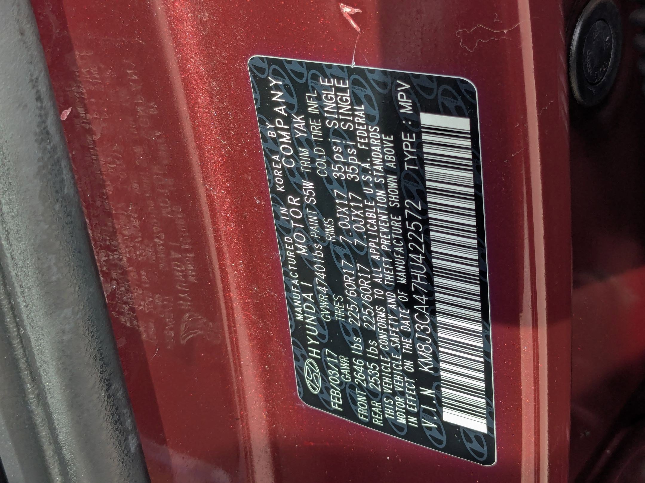 Used 2017 Hyundai Tucson SE Plus image 22