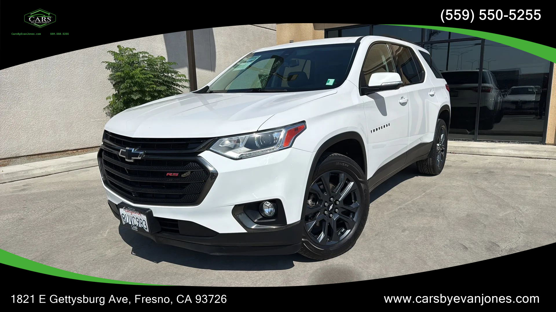 Used 2021 Chevrolet Traverse RS w/ LPO, Cargo Package