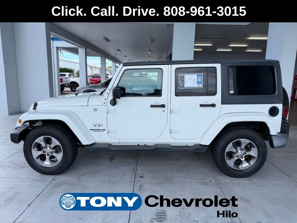 Used 2016 Jeep Wrangler Unlimited Sahara w/ Connectivity Group image 2