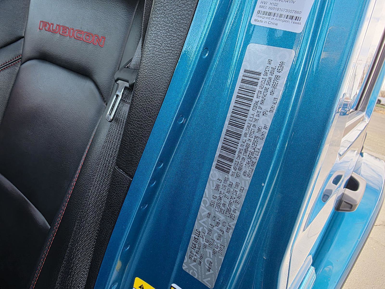 Used 2020 Jeep Wrangler Unlimited Rubicon image 24
