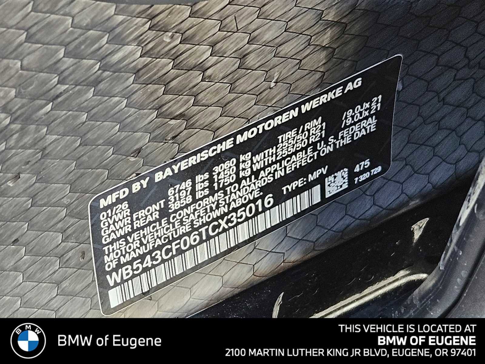 New 2026 BMW iX xDrive45 w/ M Sport Package image 26