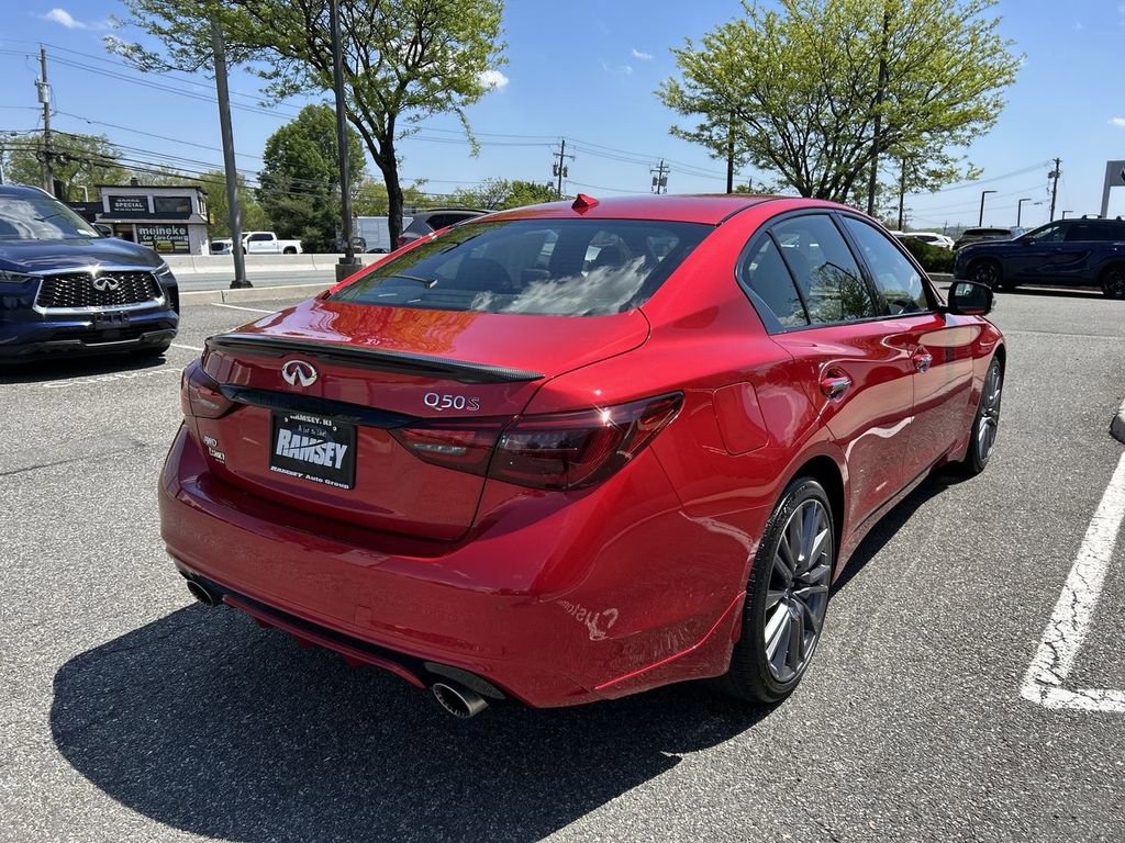 Certified 2024 INFINITI Q50 Red Sport 400 AWD/4WD image 8