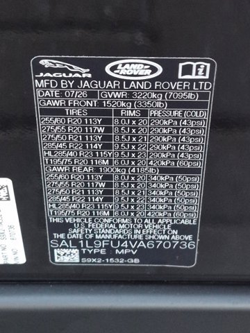 New 2027 Land Rover Range Rover Sport Dynamic SE AWD/4WD image 16